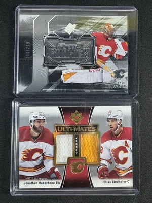 DUSTIN WOLF 2023-24 UD SPX FINITE ROOKIES #F-42 + FLAMES ULTIMATE-MATES - Image 1 of 2