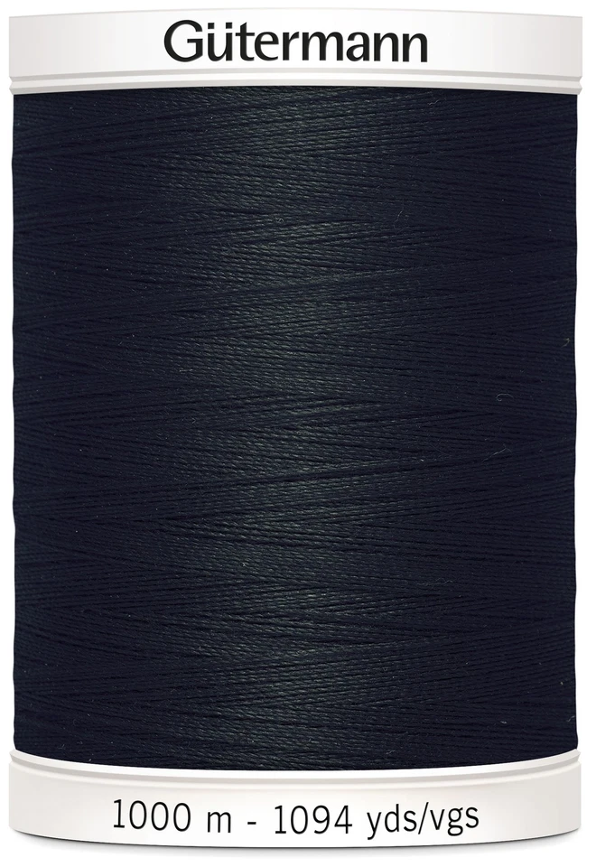 Gutermann 1000P-10 Coser-Todo Rosco 1.094yd-Negro (5Pk) Foto 1 de 1