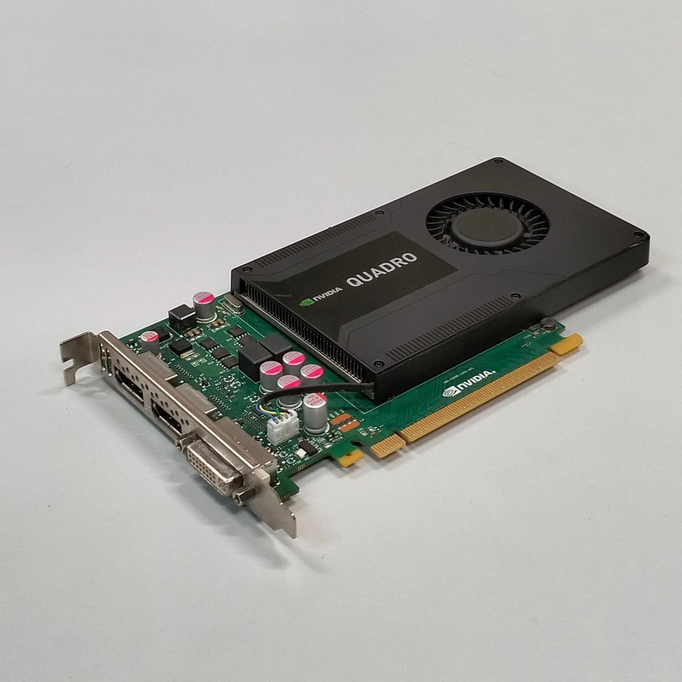 NVIDIA Quadro K2000 2GB GDDR5 PCIe 2.0 x16 Graphics Card 713380-001 700103-002 - Image 1 of 4