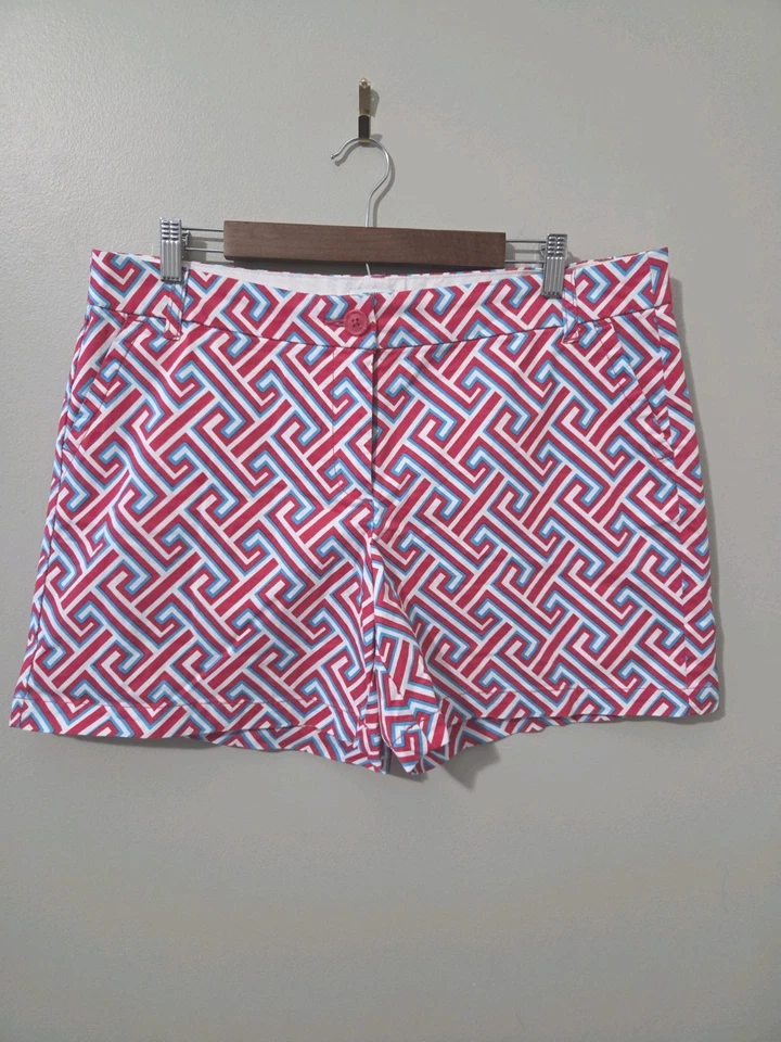 Pantalones cortos para mujer Crown & Ivy multicolores talla 14 Foto 1 de 3