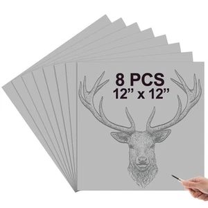 Yeaqee 8 Pcs Linoleum Block Rubber Carving Block Soft Linocut Block Large Len... - Picture 1 of 6