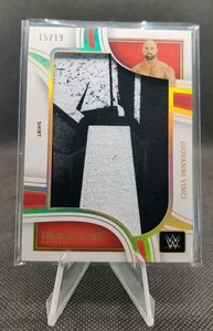 2023 PANINI IMMACULATE WWE JUMBO MEMORABILIA /19 #JM-GCV Giovanni Vinci Card - Picture 1 of 2