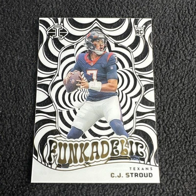 2023 Panini Illusions Funkadelic #14 C.J. Stroud RC Houston Texans - Image 1 of 2