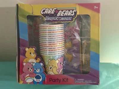 Cuidado Osos Decoraciones Cumpleaños 58 piezas Feliz Cumpleaños Mesa Decoraciones NUEVO Foto 1 de 4