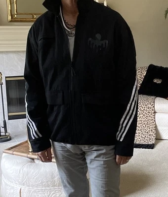 Adidas 007 James Bond Jacket Black w White Stripes Rare GN6807 Men’s Size Large - Image 1 of 4