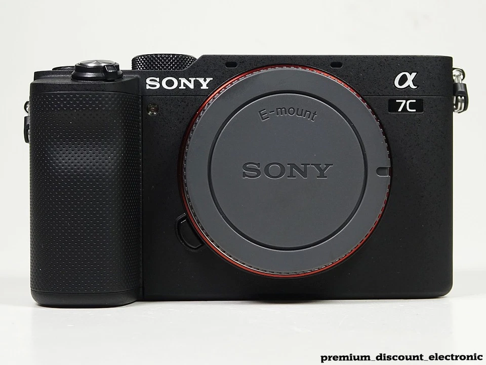 Sony Alpha 7C A7C Gehäuse ILCE-7C Digitalkamera Schwarz 2.249 Auslösungen "TOP" - Bild 1 von 1