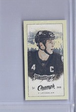 2009/10 UPPER DECK CHAMP'S VINCENT LECAVALIER MINI RED BACKS 283 LIGHTNING 