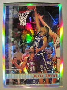 *Rare* 1997-98 Topps Chrome Refractors #37 Billy Owens *Hard to Find* - Picture 1 of 2