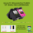 Cheap HP 302XL Black / Colour Ink Cartridges For HP DeskJet 1110 Printer lot