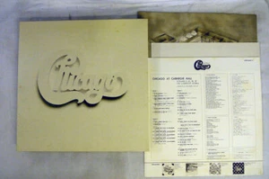 Chicago At Carnegie Hall CBS/Sony SOPB 55051~4 w/ Posters Japan NM Vinyl - Picture 1 of 4