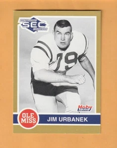 Jim Urbanek Mississippi Rebels 1991 Hobby SEC Stars #288 Oxford Ole Miss 6V - Imagen 1 de 2
