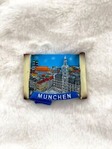 Germany Munchen / Munich Resin Fridge Magnet