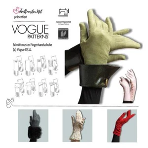 Schnittmuster Handschuhe sehr schick von Vogue 8311 in Gr. S-M-L - Bild 1 von 12