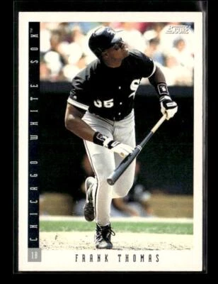1993 Score #3 Frank Thomas Chicago White Sox - Image 1 of 2
