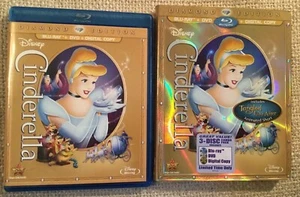 Disney Cinderella, Diamond Edition, Blu-ray +Dvd, With Slipcover New - Picture 1 of 4