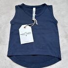 Gray Label Baby 0/6 Months Navy Blue  Briar Organic Cotton Tank Top New