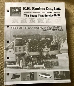 2022-2023 R. H. Scales Co. Spreader and Snow Plow Parts Product Catalog - Bild 1 von 1