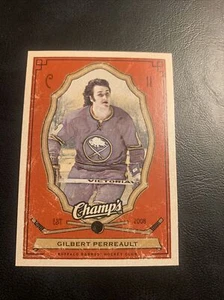 #11 Gilbert Perreault Sabers Red 2009-10 Champs upper deck￼ Cb35 - Picture 1 of 2