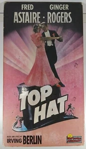 Top Hat (VHS) Fred Astaire And Ginger Rogers Music by Irving Berlin- Rare - Bild 1 von 3