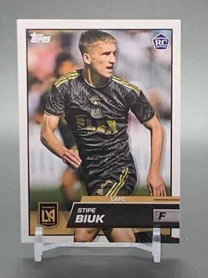 2023 Topps MLS Rookie #24 STIPE BIUK LAFC RC - Image 1 of 2