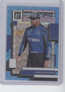 2023 Donruss #32 Chris Buescher Optic Carolina Blue Wave - Picture 1 of 2