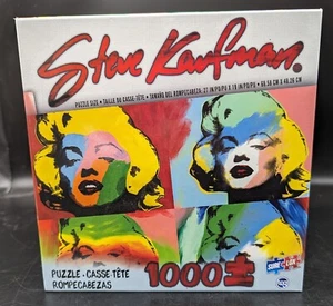 Steve Kaufman Marilyn Monroe 1000 Piece Puzzle. New Sealed 2020 - Picture 1 of 3