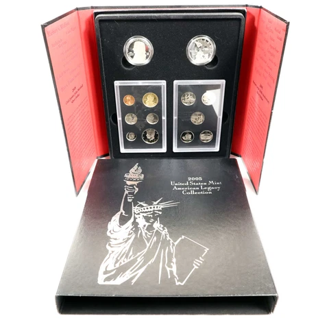 2005 US Mint American Legacy Collection Proof Set OGP COA SKU:CPC2772 Cover