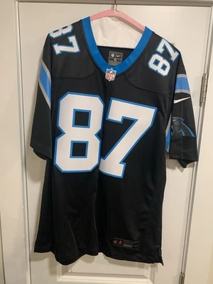 Nike Carolina Panthers Muhsin Muhammad #87 Jersey Men’s Medium Black NFL - Image 1 of 4