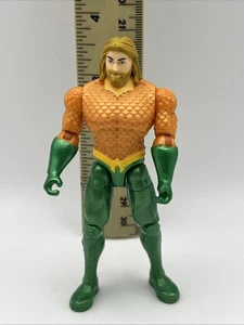 DC Comics Spin Master Aquaman 4" Actionfigur Heroes Unite Long Hair - Bild 1 von 7