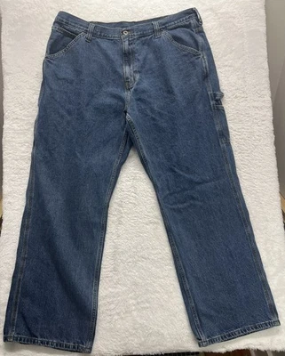 Faded Glory VTG Y2K Denim Carpenter Jeans Men's 40x32 Grunge Skater Baggy - Image 1 of 4