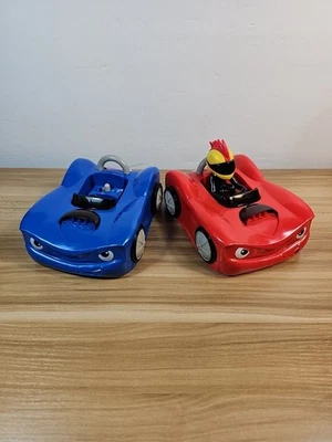 2 coches de repuesto para parachoques Little Tikes RC funciona muy bien con conductor  Foto 1 de 4