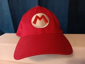 Super Mario Mütze nicht verstellbar rot Einheitsgröße gesticktes Logo "Nintendo" - Bild 1 von 12