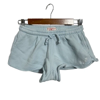 Dairy Boy Countryside Blue Dairy Girl Summer Sweat Shorts XS 100% Cotton - Image 1 of 4