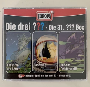 Die drei ??? - Sammelbox 31 (Folgen 91,92,93) mit Schuber (Die 31. ??? Box) - Bild 1 von 4