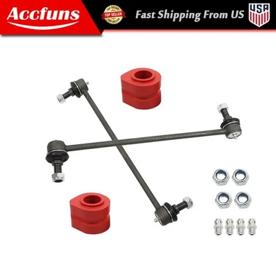 Barra estabilizadora delantera izquierda 4 piezas + bujes delanteros para Toyota Sienna 2011-2015-2019 Foto 1 de 4