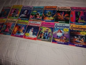RARE R.L Stine Goosebumps Lot: 14 Books 1st Edition (Please Read Description) - Picture 1 of 9