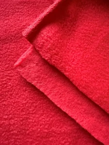 3 yds x 64” Christmas Red Fleece Polar Warm Cozy Soft Plush Anti-pill - Picture 1 of 4