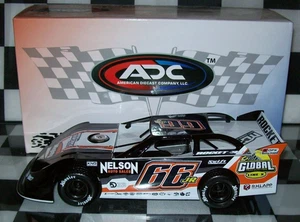 EDDIE CARRIER JR #66 2023 1/24 ADC DIRT LATE MODEL DIECAST CAR 012/350 MADE - Picture 1 of 5