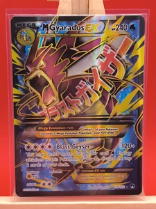 Mega M Gyarados EX 115/122 Breakpoint Ultra Rare Full Art Holo Pokemon Card - Picture 1 of 14