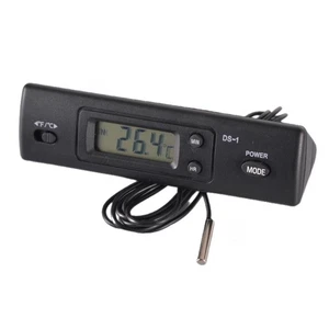 °C/°F Termómetro Digital Doble Sonda Interna y Externa para Reparación de Coche/Refrigerador - Imagen 1 de 8