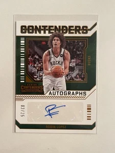 Robin Lopez /25 2023-24 Panini Contenders Auto Bronze #CA-RLP Autograph - Picture 1 of 2