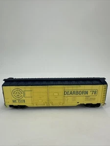HO, Wolverine Express, Dearborn '78, WE 73178 NMRA BoxCar - Picture 1 of 6