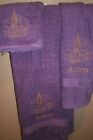 Church Sketch Personalized 3 Piece Bath Towel Set Any Color Choice Religious 