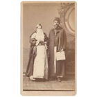 CDV eines Paares aus dem Nahen Osten / 1880