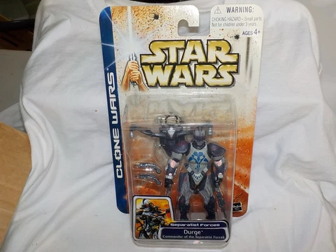 Star Wars Clone Wars (2003) DURGE Commander Separatist Forces  #46  MOC e4 Cover