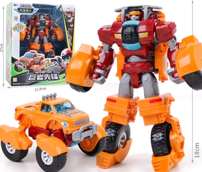 Tobot V Galaxy Monster Truck 7" Figure Robot Combiner Boys Toy Car Vehicles - Image 1 of 2