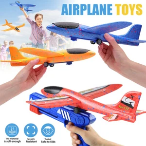 Styroporflieger Wurfgleiter Kinder Spielzeug Schaumstoff Flugzeug 3 Stück - Bild 1 von 14