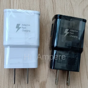 Bulk Lot Adaptive Fast USB Wall Charger Adapter For Samsung S7 S8 Active S9 Plus - Picture 1 of 12