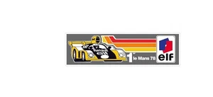 ADESIVI RENAULT ELF 1° LE MANS 1978 F1 RACES STANDARD, TRASPARENTI, ROVESCIATI x2 - Foto 1 di 1
