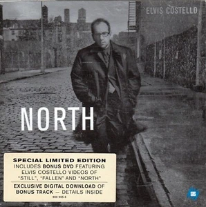 ELVIS COSTELLO North CD + DVD Alternative Rock - Picture 1 of 2